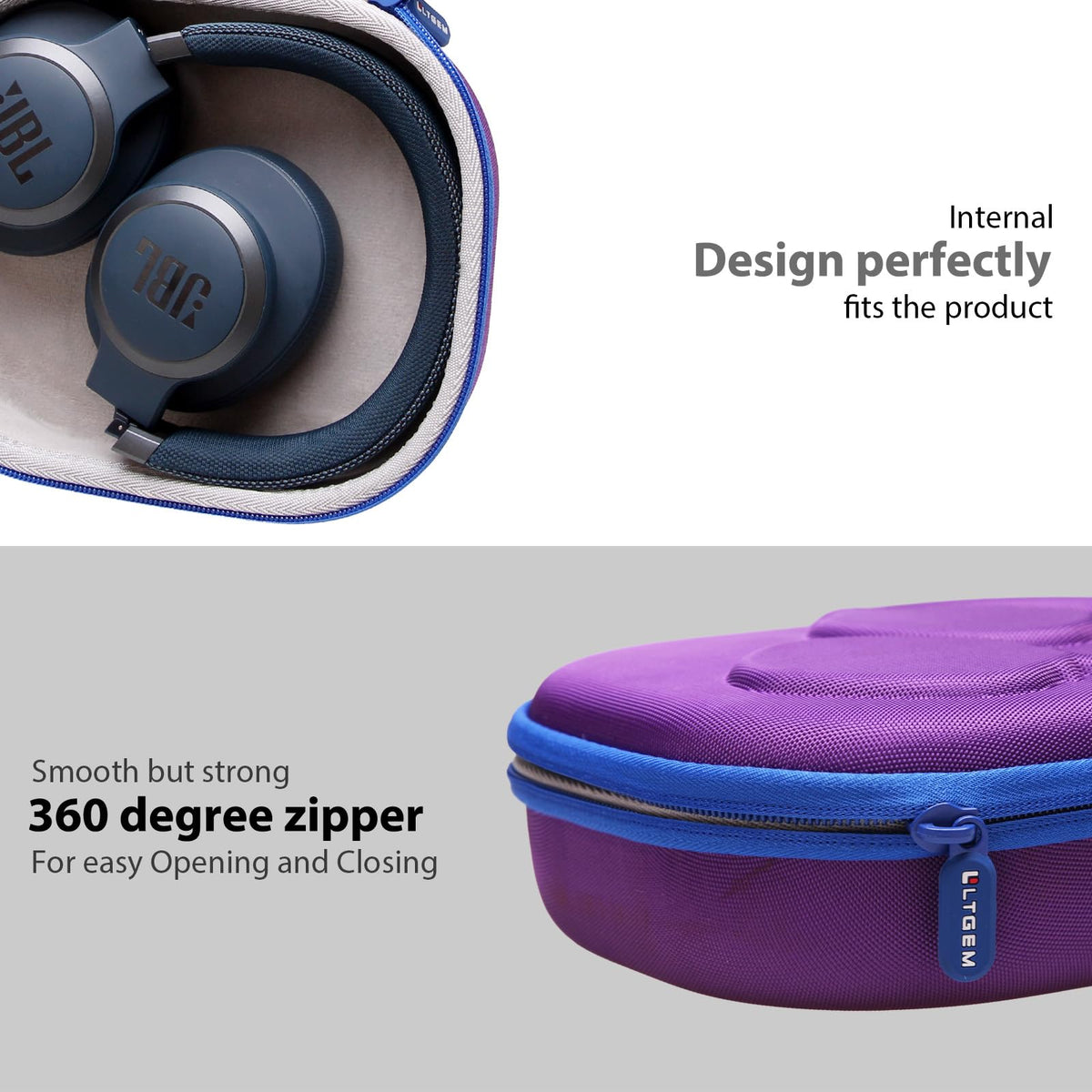 LTGEM JBL case semi-waterproof and shockproof protection