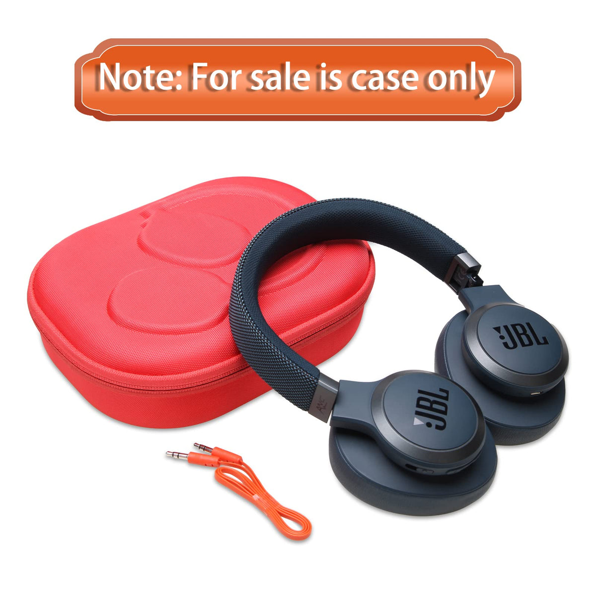 LTGEM JBL case inside pocket keeps cables organized for on the go