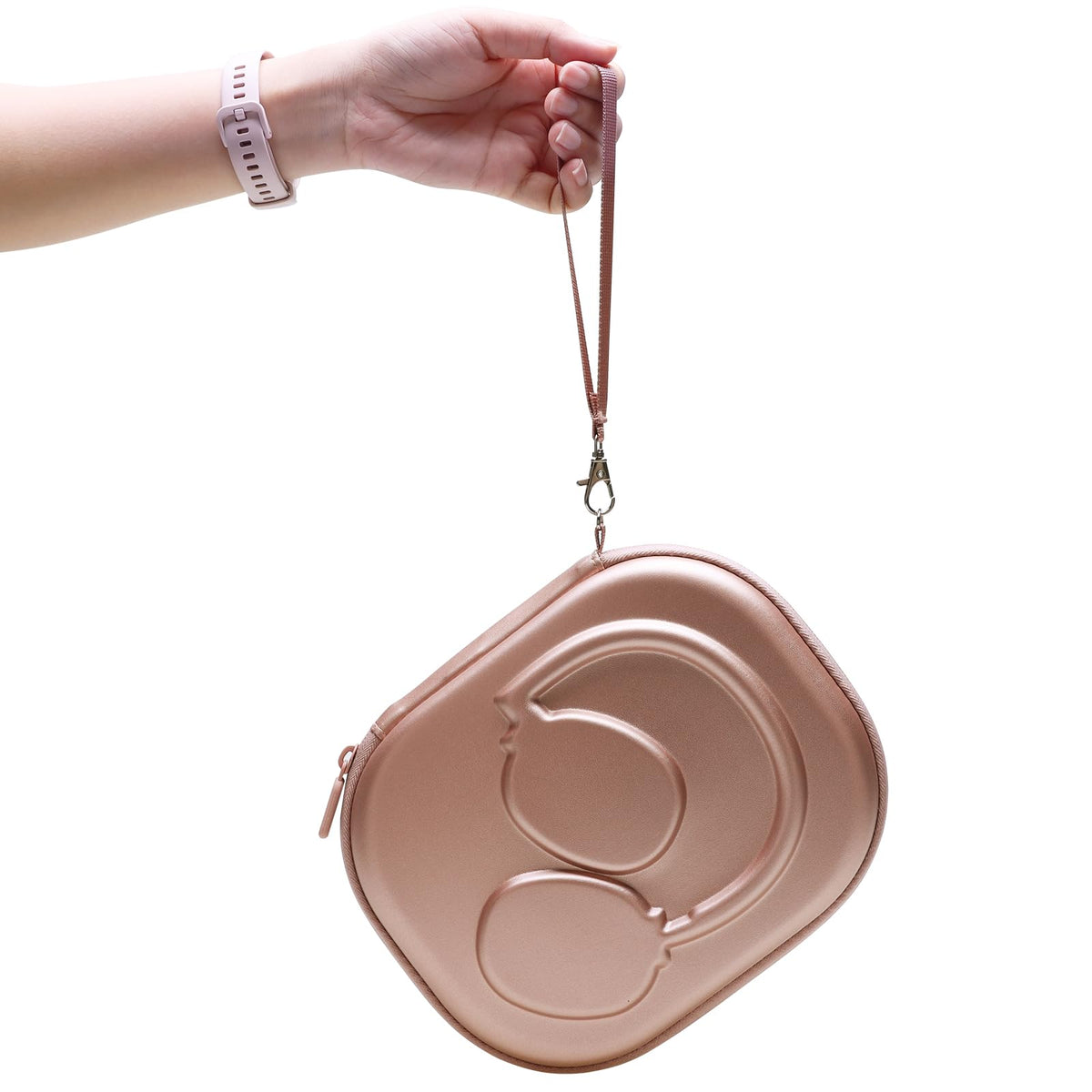LTGEM JBL case zipper action highlights smooth 360-degree opening.