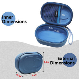 LTGEM JBL Clip 4/5 case—open front pocket for accessory storage.