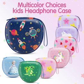 Hard EVA shell of the LTGEM case provides durable protection for headphones.