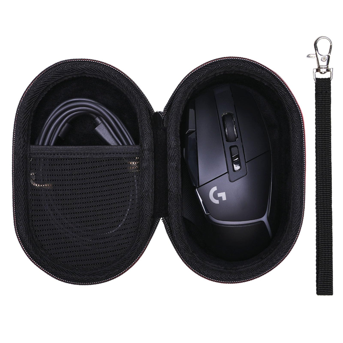 LTGEM case front view showing secure shell and brand-friendly fit benefit