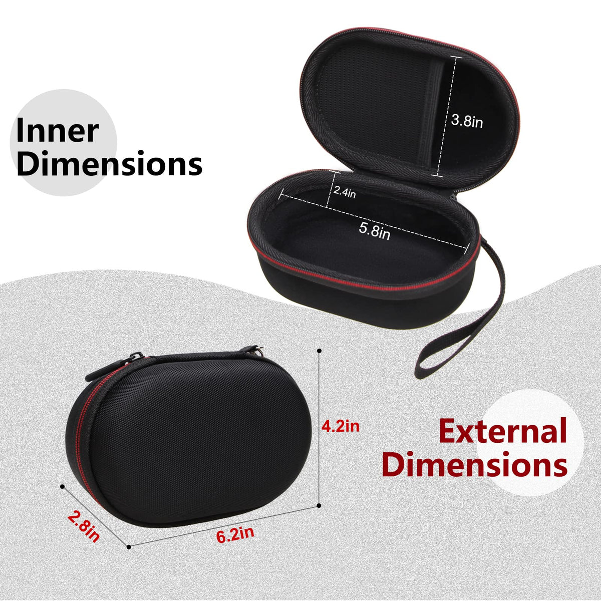 LTGEM case opened displaying molded interior and organized storage benefit