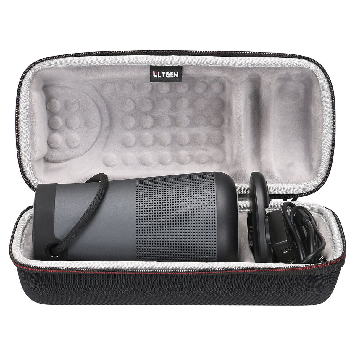 LTGEM travel case for Bose SoundLink Revolve Plus, perfect on-the-go protection and fit.