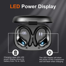 Ltinist charging case with dual LED display for clear battery status