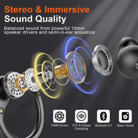 Ltinist earbud close-up of 10mm driver delivering powerful bass