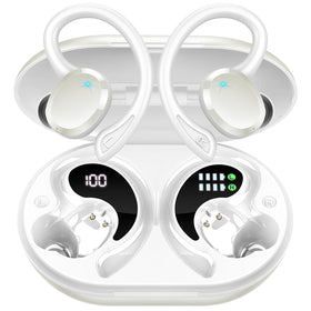 Ltinist front packaging showing earbuds and charging case, highlighting product convenience