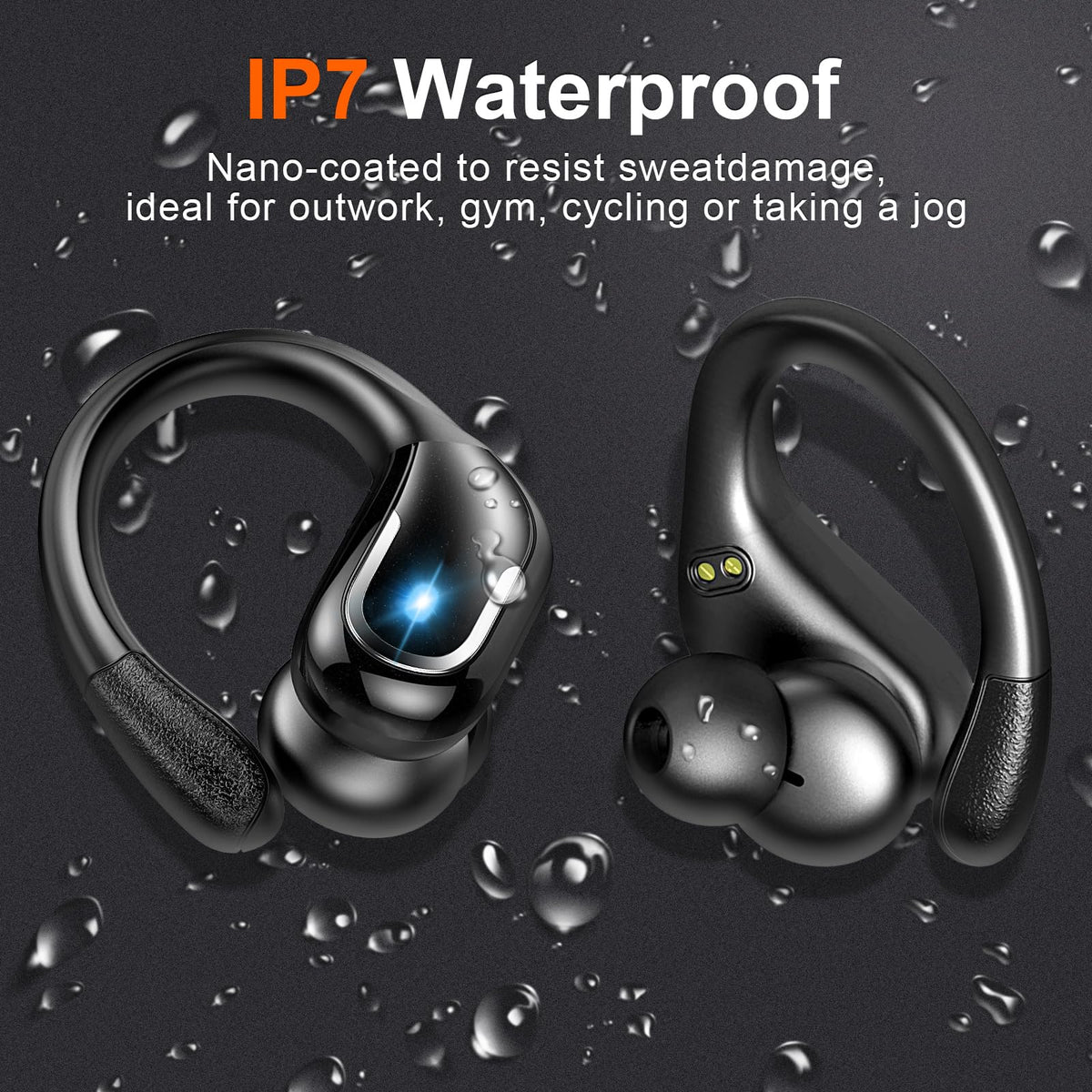 Ltinist earbud touch controls used easily for playback and calls