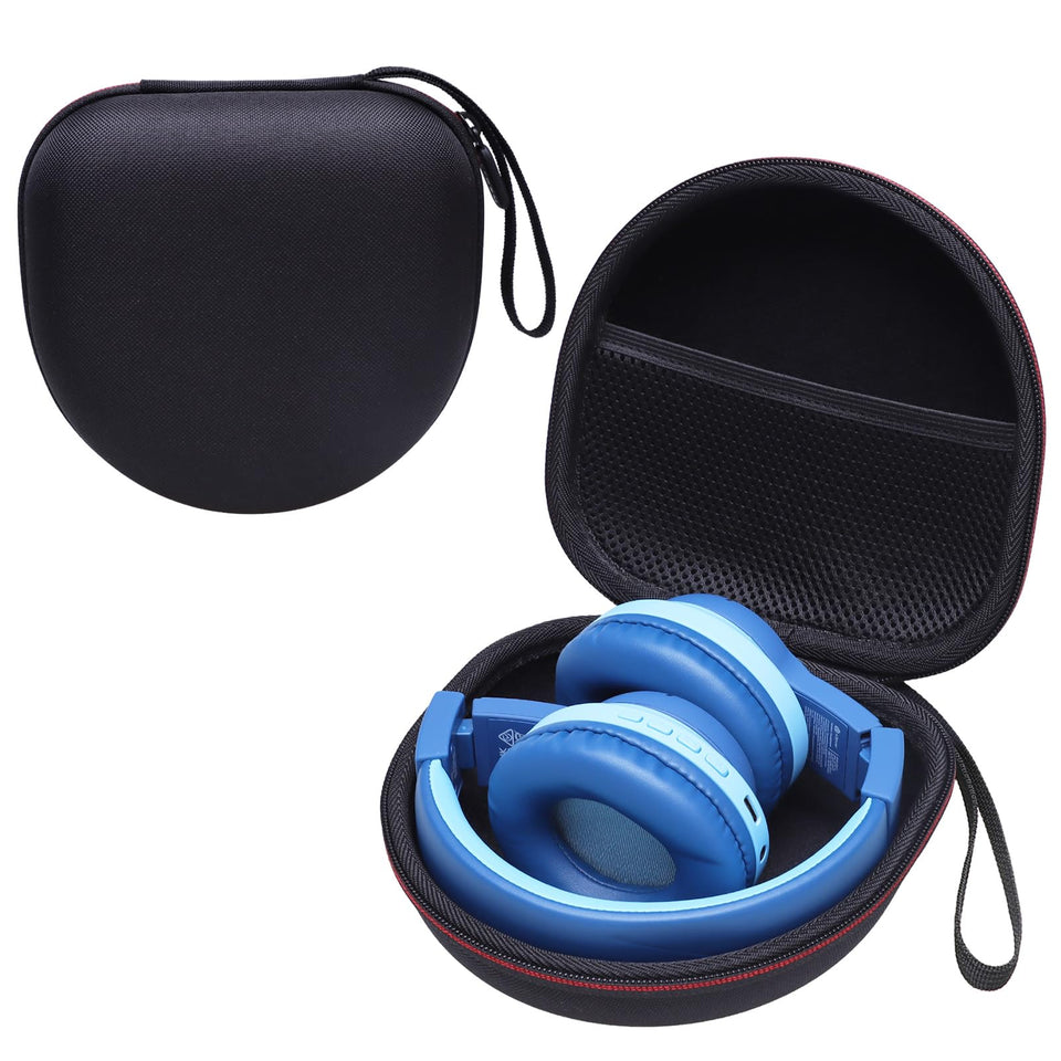 LTGEM kids headphones case exterior shields gear on the go.