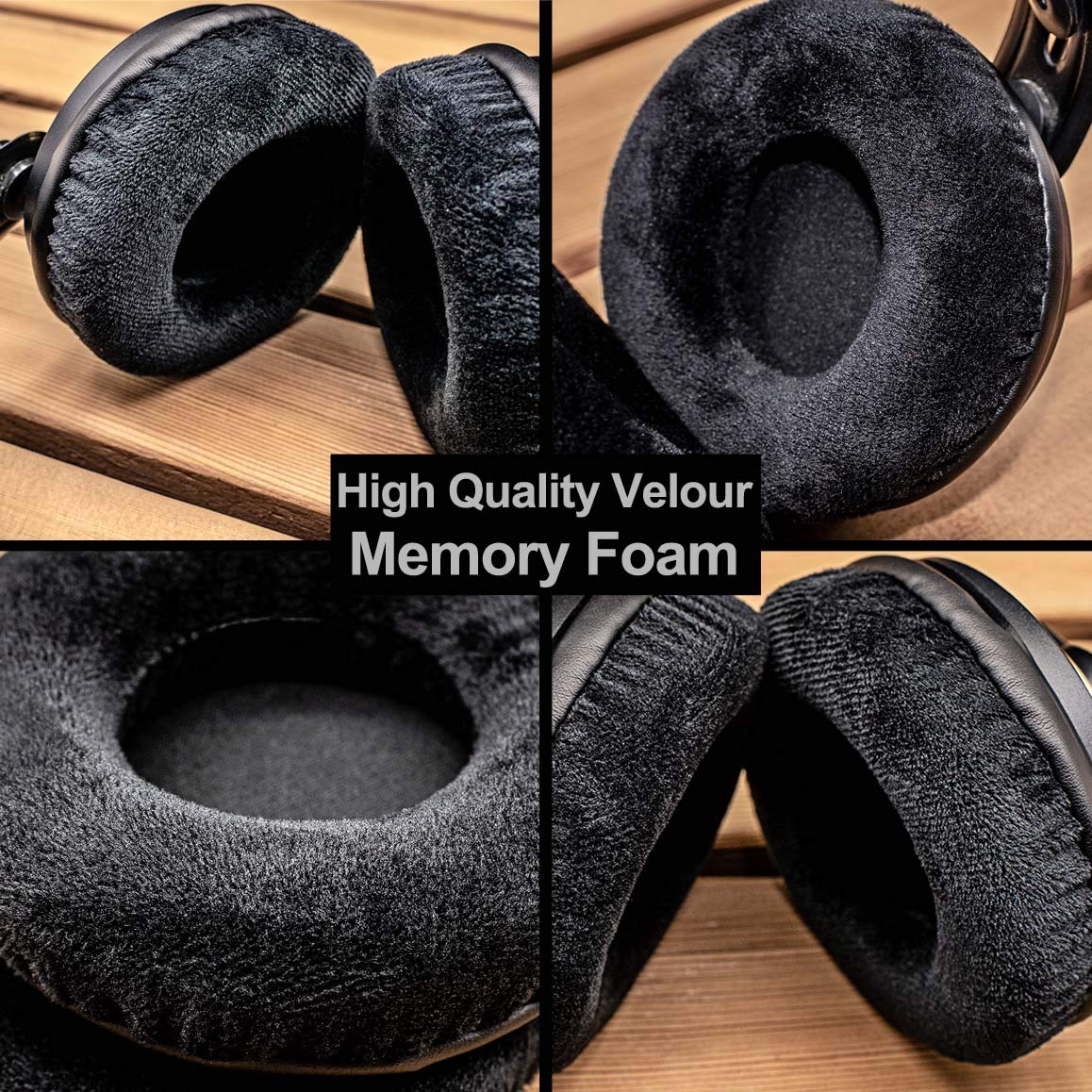 LTYIVABHTTW earpads outer velvet fabric detail for durability