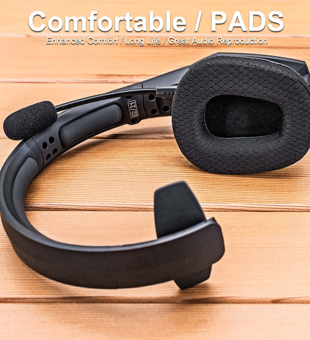 LTYIVABHTTW pads installed on headset restoring comfort and seal