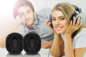 LTYIVABHTTW ear pads for Arctis Pro close-up of soft velour, durability