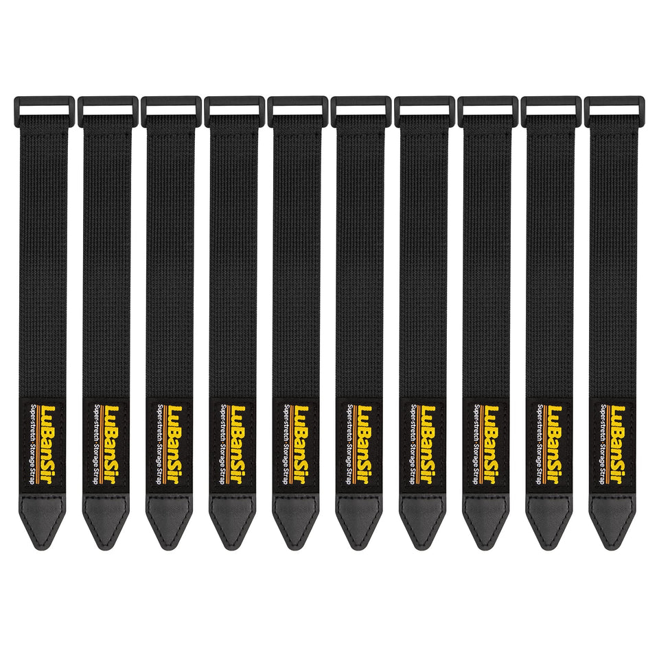 LuBanSir Cinch Strap 9-inch length bundles cables neatly.