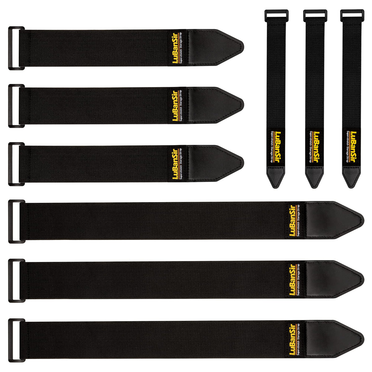 LuBanSir Cinch Straps nine-pack cords keep cables tidy and tangle-free.