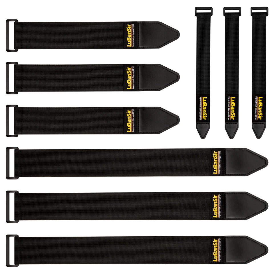 LuBanSir Cinch Straps nine-pack cords keep cables tidy and tangle-free.
