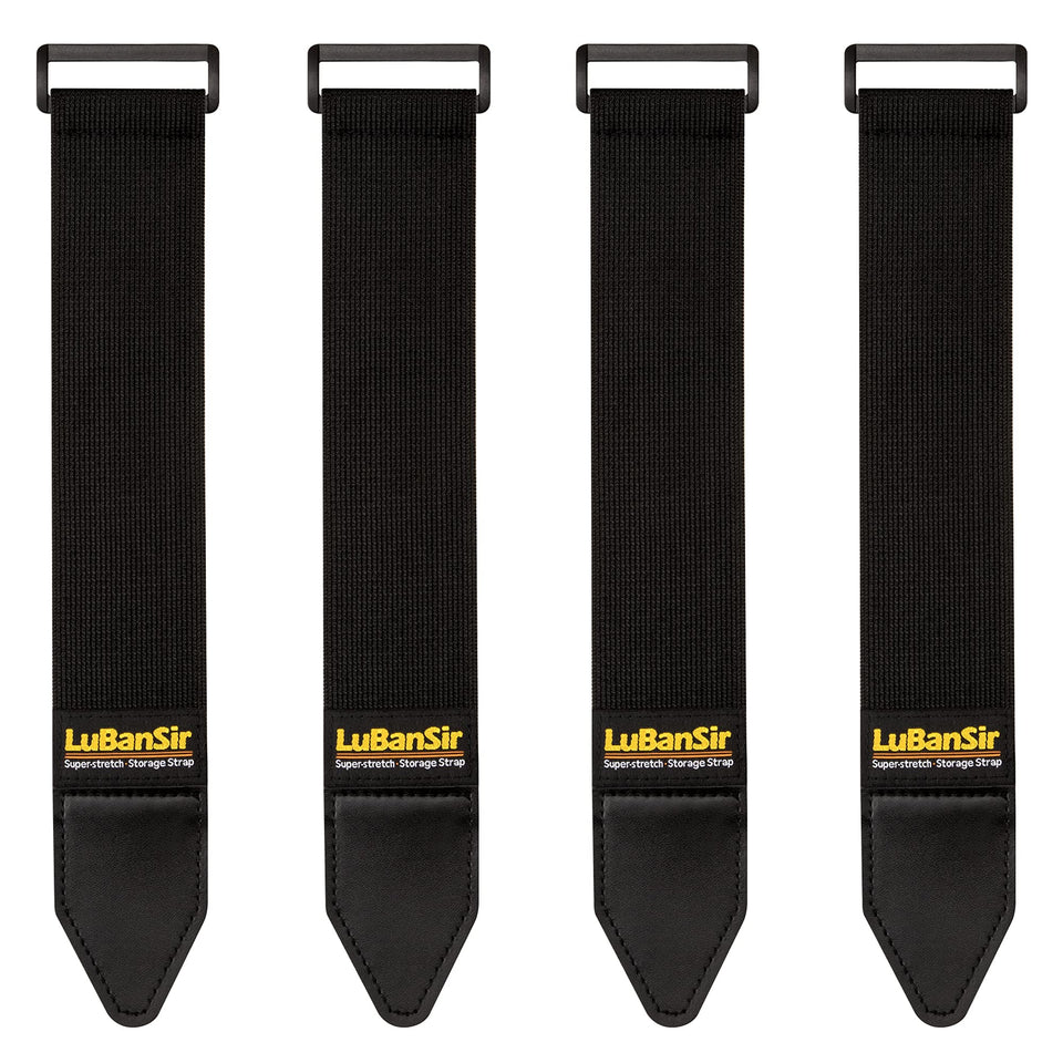 LuBanSir Cinch Straps 2in x 24in in-use bundle keeps cords neat and tangle-free
