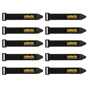 LuBanSir Cinch Strap bundles cables neatly for a clutter-free workspace.