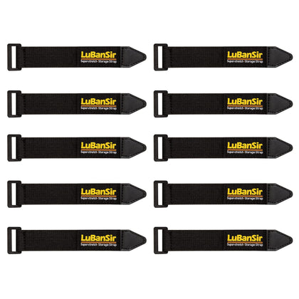 LuBanSir Cinch Strap bundles cables neatly for a clutter-free workspace.