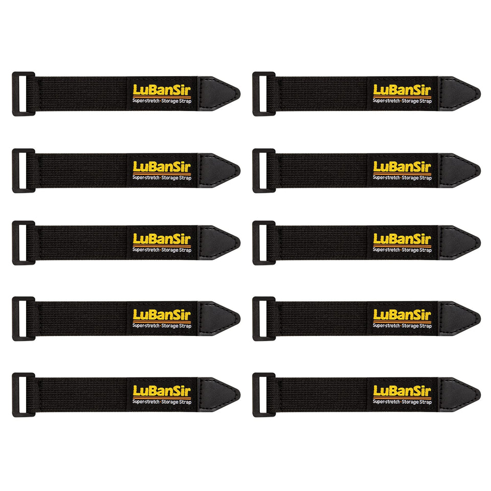 LuBanSir Cinch Strap bundles cables neatly for a clutter-free workspace.
