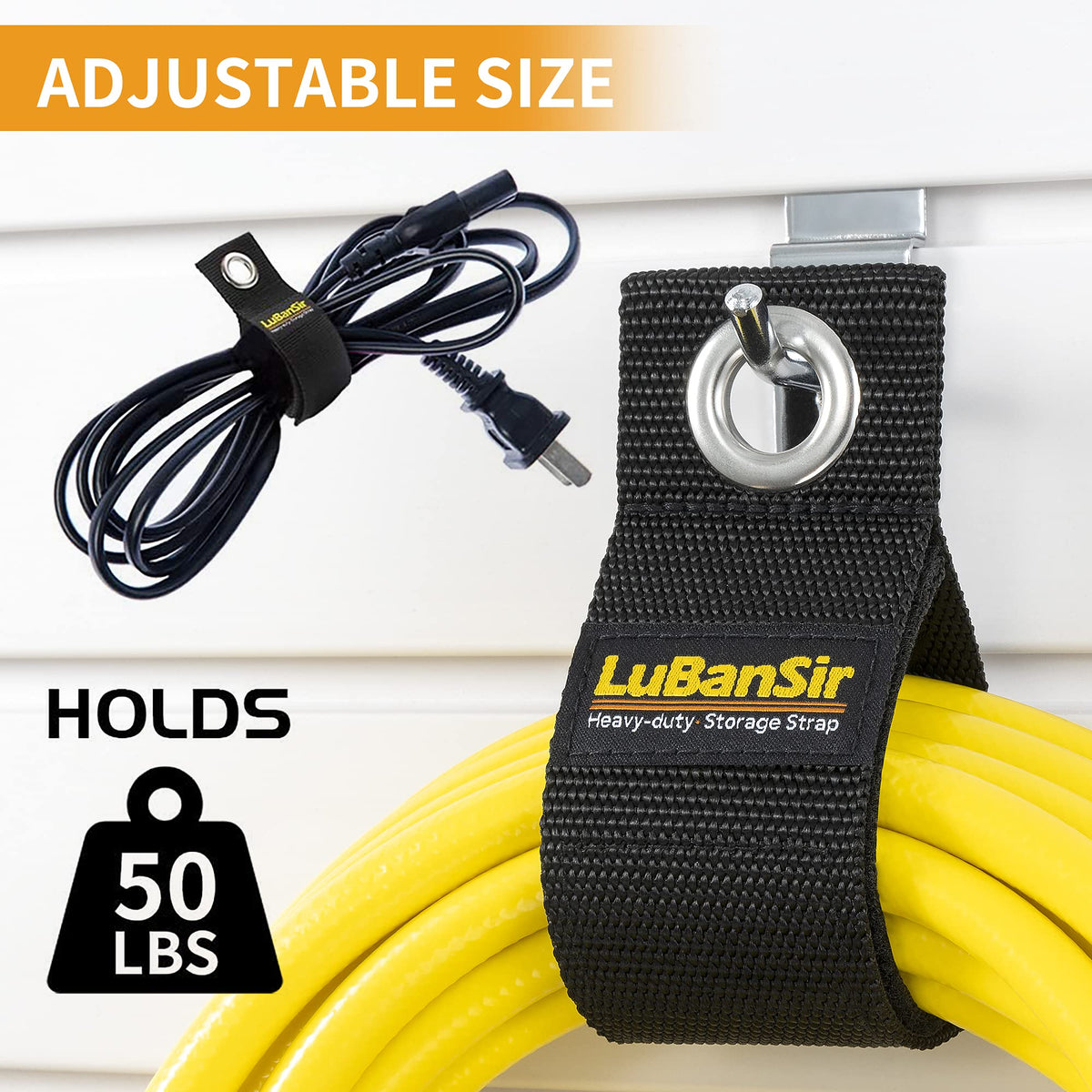 LuBanSir close-up weave and rust-resistant grommet for durability