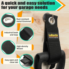 LuBanSir durable strap texture highlighting reinforced stitching benefit
