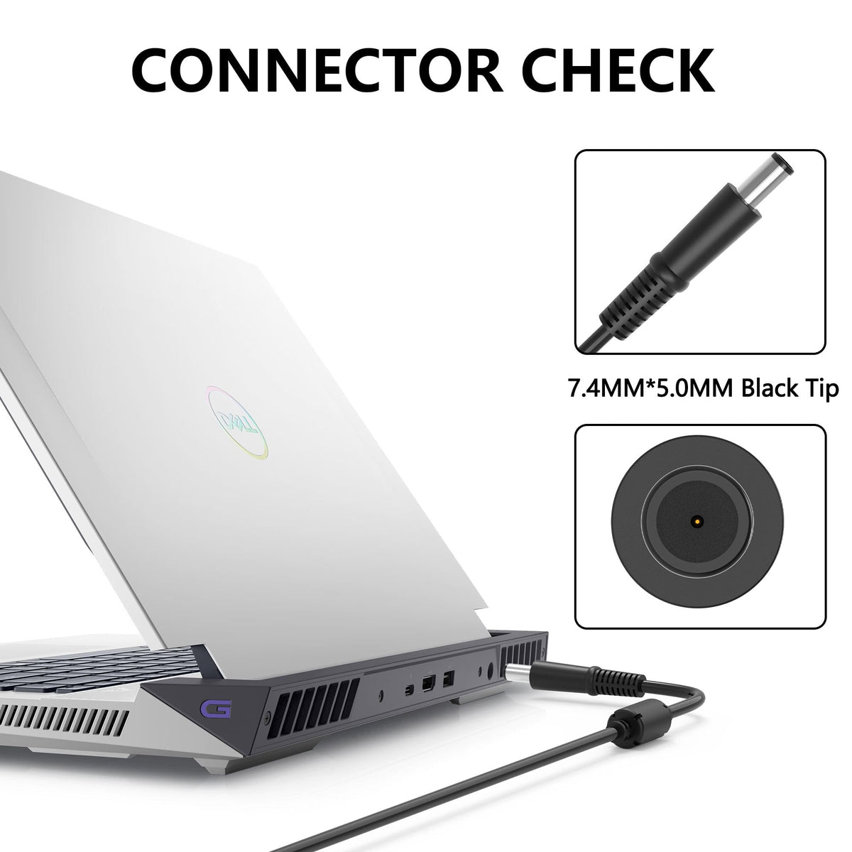 LUBINJIWAI 330W charger showing Area-51m compatibility for smooth performance