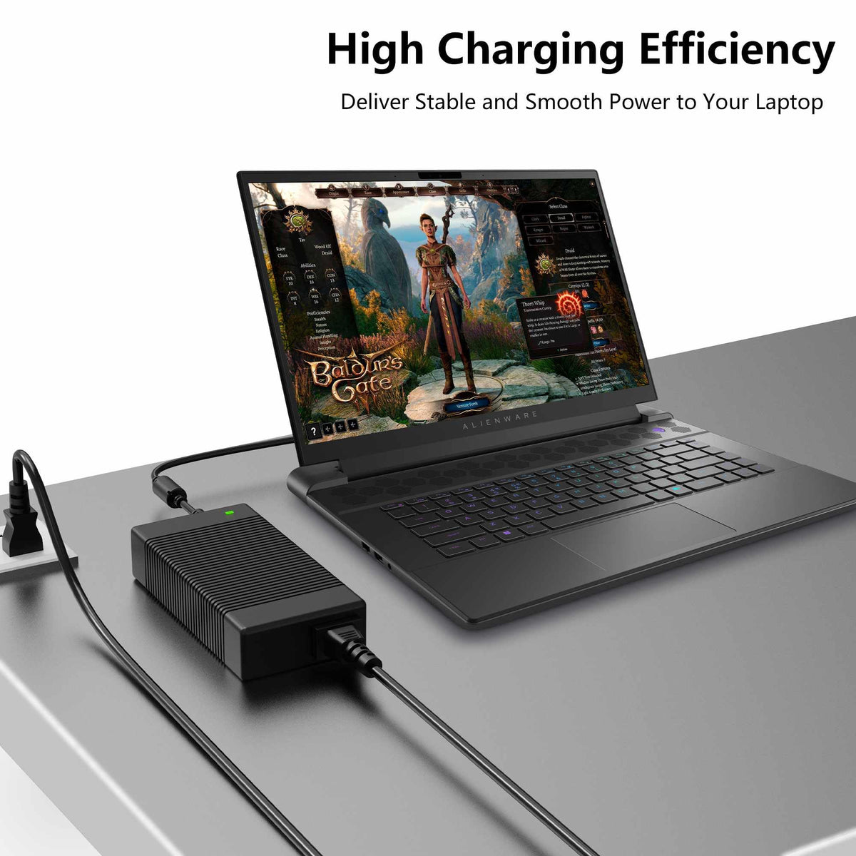 LUBINJIWAI 330W charger safety features including OVP OCP SCP protections