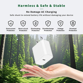 Luckinllyy travel-ready charger fits into luggage or backpack.