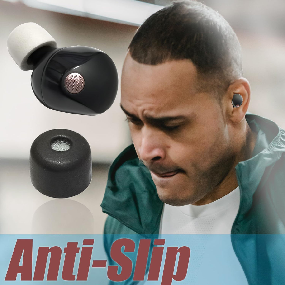 Luckvan ear tips improve noise isolation and bass clarity for Sony buds