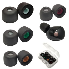 Luckvan memory foam ear tips for Sony WF-1000XM5 offer a comfortable, secure fit.
