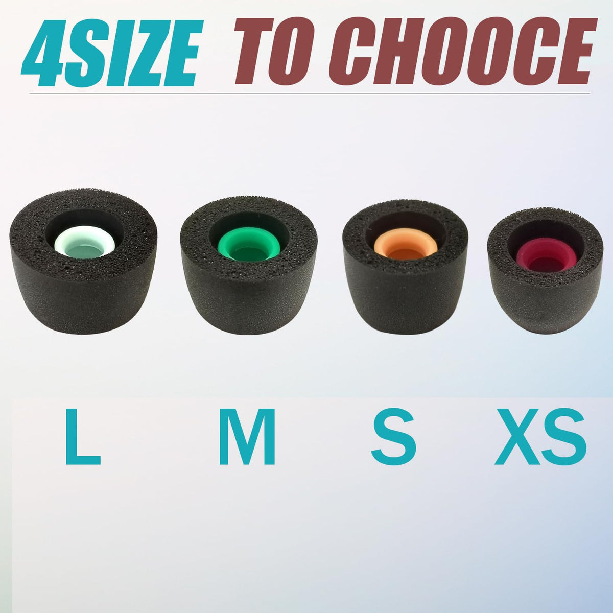 Luckvan memory foam ear tips 1:1 design ensures accurate fit for XM5.