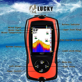 LUCKY night-use lamp helps reveal activity beneath dark waters