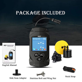 LUCKY size comparison with hand showing compact portability for travel