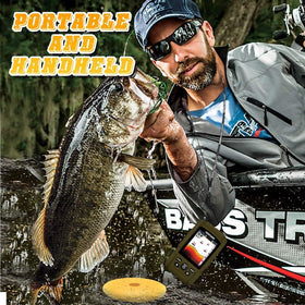 LUCKY water depth temperature display helps monitor conditions for smarter fishing.