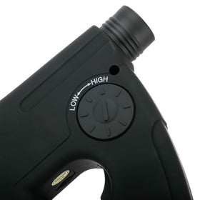 LuckyHigh device in hand illustrating compact size and comfortable handling