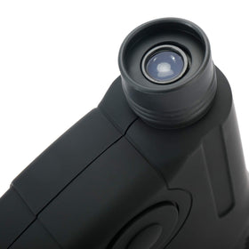 LuckyHigh observing a bird in field demonstrating 8× magnification benefit