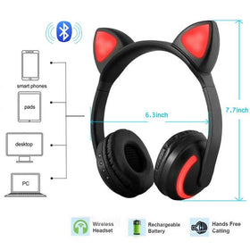 Luckyu Bluetooth 4.2 headphones with versatile device compatibility.