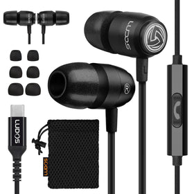 LUDOS Clamor 2 Pro USB-C earphones deliver a secure wired connection for reliable listening.