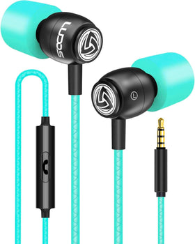 LUDOS Clamor turquoise-case highlights portable protection for on-the-go listening.