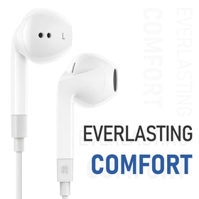 LUDOS FEROX earbuds in use by student demonstrating reliable remote learning