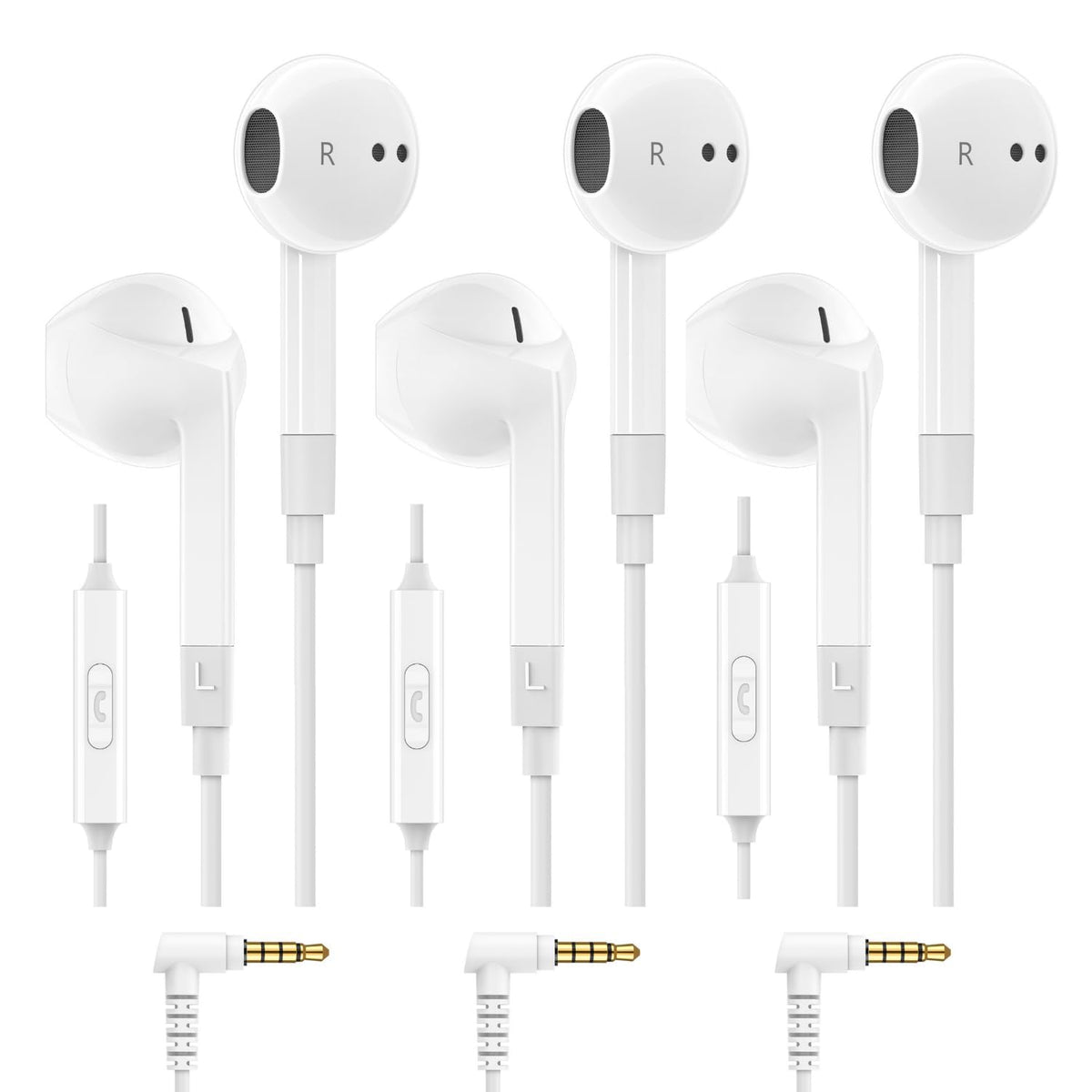 LUDOS FEROX front packaging showing earbuds and three-pack benefit