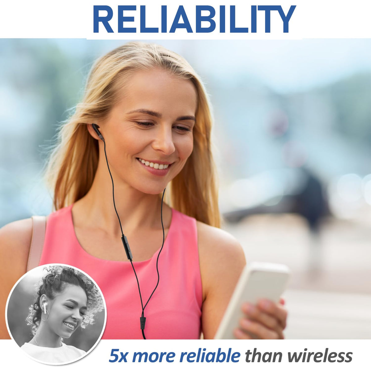 LUDOS FEROX USB-C earphones compatibility chart with multiple devices