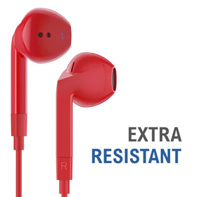 LUDOS FEROX USB-C earphones mic feature enables clear calls.