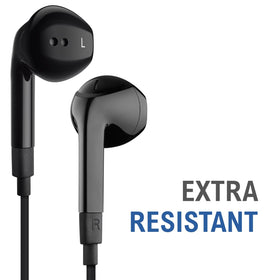 LUDOS FEROX USB-C earphones with microphone on cable for hands-free calls