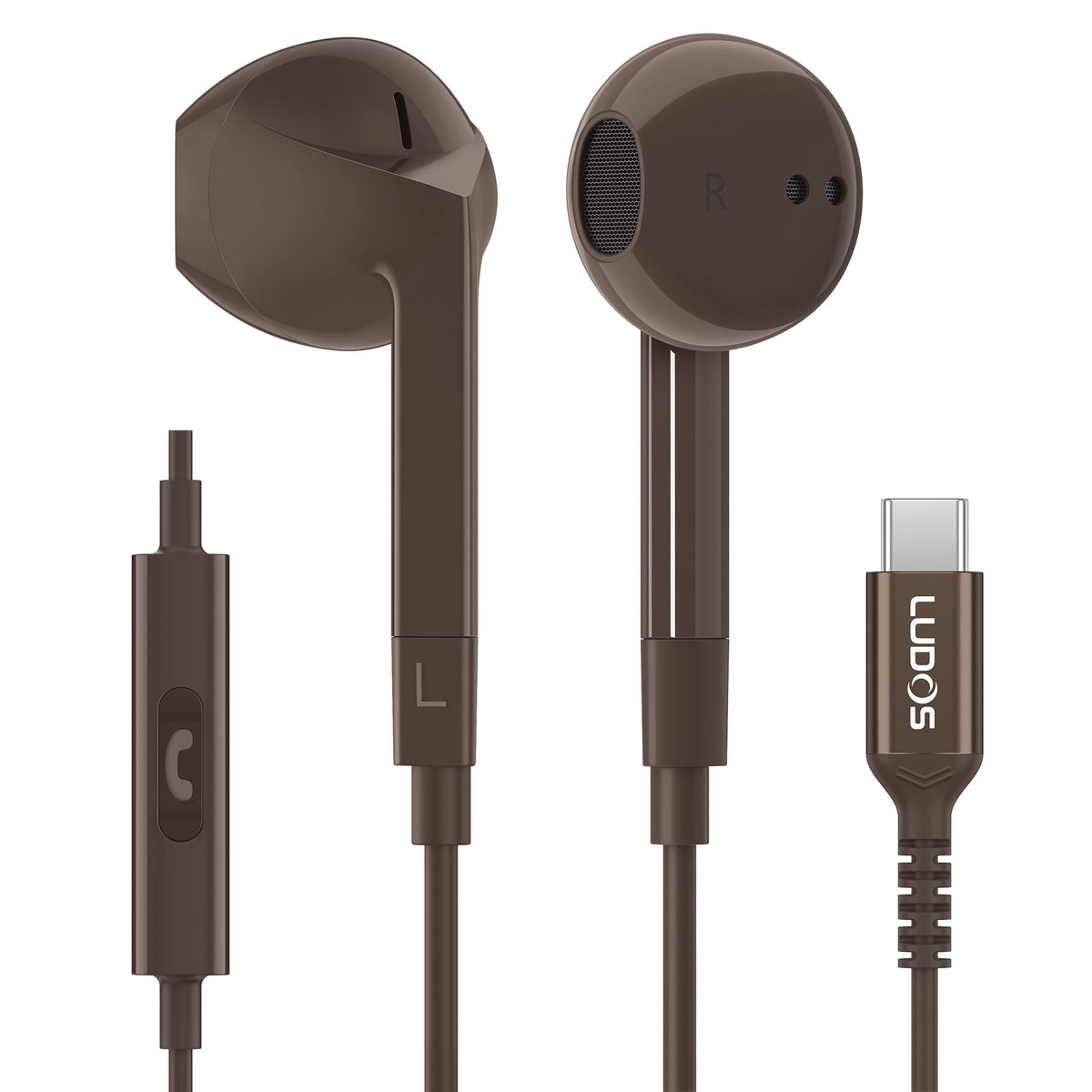 LUDOS FEROX USB-C headphones compact design for daily listening