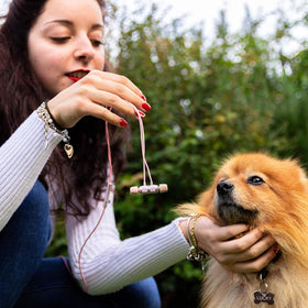 LUDOS in-ear fit on model showing secure comfortable wear