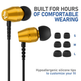 LUDOS OMNITONE comfortable secure fit designed to avoid ear fatigue.