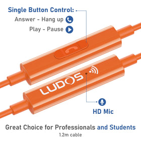 LUDOS OMNITONE comfortable, secure fit for all-day use