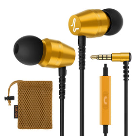 LUDOS OMNITONE earphones in-ear design for crystal-clear audio and reduced background noise.