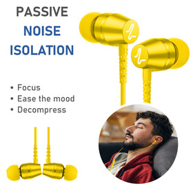 LUDOS OMNITONE ergonomic soft earpieces for comfortable wear.